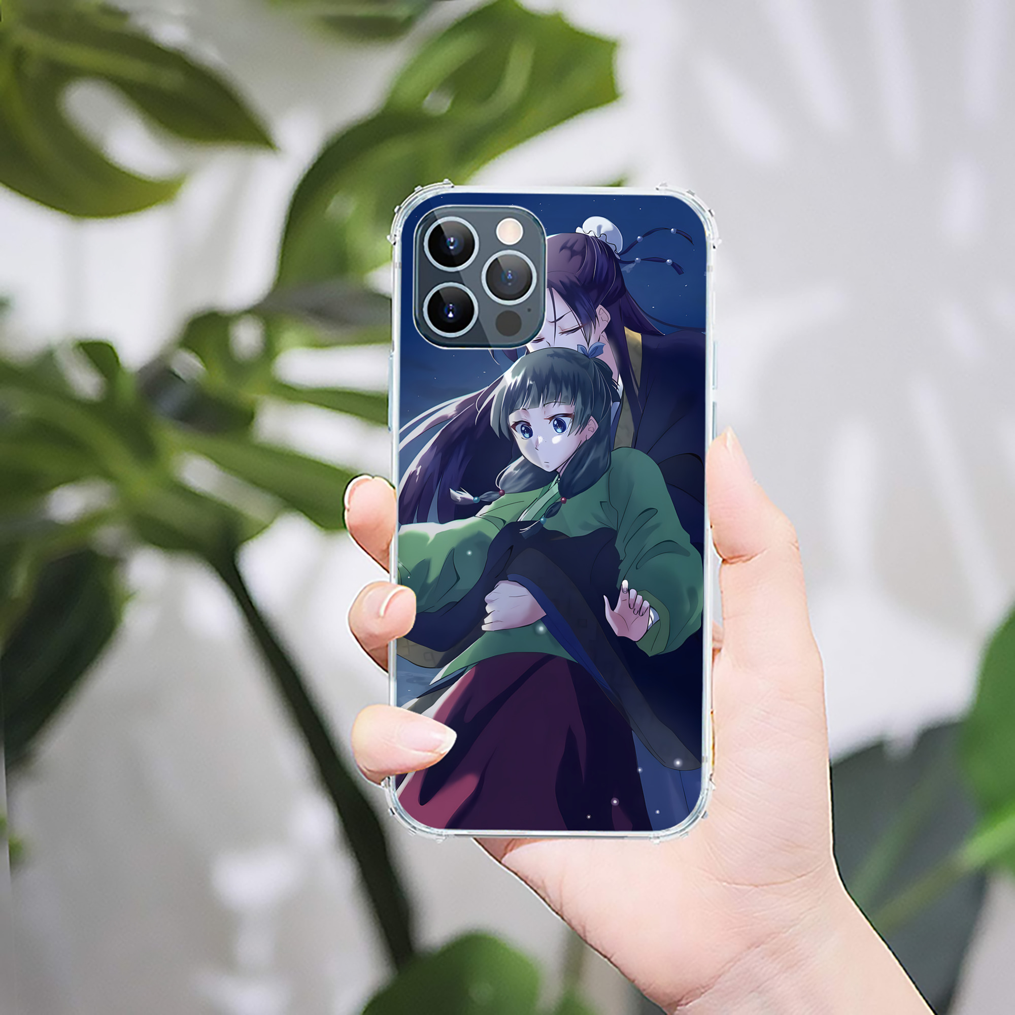 （画像用） 薬屋のひとりごと The Apothecary Diaries 【iPhone 12シリーズ対応】透明スマホケース（クリアソフトケース）